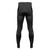 Men's All Day Black Cycling Fleece Tights Back View