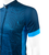 Cycling Jersey Topo Blue Sleeve Detail