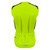 Men's Safety Yellow PRO Sleeveless USA Cycling Jersey Back View