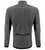 Cycling Soft Shell Jacket for Men in Charcoal Back View