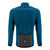 Cycling Soft Shell Jacket for Men in Teal Back View