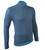 Men's Thermal Polar Fleece Hemisphere Long Sleeve Cycling Jersey Off Front View