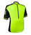 Men's Elite Colossal Big Man Cycling Jersey in Safety Yellow Off Front View