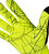 Safety Yellow Spider Grip Silicone Palm Full Finger Glove Detail