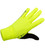 High Visibility Safety Yellow Full Finger Glove Outside View