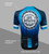 Social Distance Cycling Club Royal Blue Men's Peloton Jersey Back Features