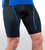Men's Elite Cycling Bib-Shorts in Royal Blue and Black Modeled View