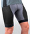 Men's Elite Cycling Bib-Shorts in Black and Charcoal Modeled View