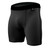 Aero Tech Performance Underwear Black Off Front View Shorts|black|primary