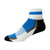 Aero Tech Coolmax Royal Blue and White Quarter Crew Socks