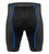 Men's Royal Blue and Black Elite Padded Cycling Shorts Front