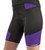 Women's Purple Gel Touring Short Cycling Shorts
