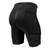 Women's Black Gel Touring Short Cycling Shorts Back View