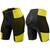 Women's Yellow Gel Touring Short Cycling Shorts Full View