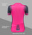 Women's Classic Fierce Pink Bike Jersey Back Features