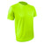 Aero Tech Men's Safety Yellow Tech Cycling T-Shirt Off Front
