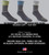 Venture Lightweight Performance Merino Wool Blend Cycling Socks Fabric Content