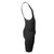 Men's 3D Gel Padded Black Bike Bib-Shorts Side View