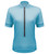 Women's Short Sleeve Light Blue Cycling Jersey|light blue|primary