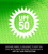 UPF 50 Sun Protection Rating