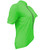 Women's Short Sleeve Neon Green Cycling Jersey Side View