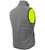 Men's Sierra Reversible Reflective Side Cycling Vest Off Back View