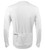 Men's White ECO Eclipse Sun Protection Cycling Shirt Back View