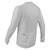 Men's Charcoal Eclipse Sun Protection Cycling Shirt Off Back View