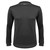 Men's Eco Repreve Long Sleeve Black Front View