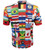 Men's World Flag Cycling Jersey Back View