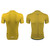 Men's Gold Canyon Cycling Jersey Front and Back View