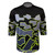 Men's Black and Safety Yellow Tectonic Plates MTB Jersey|black|primary