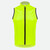 Men's USA Classic Packable Safety Yellow Windproof Biking Vest Front View