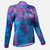 Women's Leaves Lightweight Long Sleeve Bike Jersey Off Front View