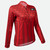 Women's Freedom Flag Lightweight Long Sleeve Bike Jersey Off Front View