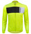 Men's Safety Yellow Block Lightweight Sun Protection Long Sleeve Jersey|safety yellow|primary