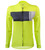 Women's Safety Yellow Block Sun Protection Long Sleeve Classic Jersey|safety yellow|primary