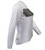 Women's Ash Grey Block Sun Protection Long Sleeve Classic Jersey Side View