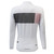 Women's Ash Grey Block Sun Protection Long Sleeve Classic Jersey Back View