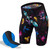 Motion Wild Print Bloom Print Bike Short with Chamois