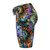 Motion Wild Print Peace Tie Dye Bike Short Side View