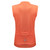 Women's Coral Orange Thrive Lightweight Sleeveless Cycling Jersey Back View