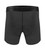 Men's Black High Performance 5-inch Inseam Padded Cycling Boxer Briefs Back View