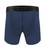 Men's Navy Blue High Performance 5-inch Inseam Padded Cycling Boxer Briefs Back View