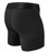 Men's Black High Performance 5-inch Inseam Unpadded Athletic Boxer Briefs Back View