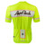 Men's Safety Yellow Classic Script Jersey Back View