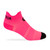 Pink Lightweight Performance Blend Athletic Ankle Socks Side View