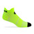 Safety Yellow Lightweight Performance Blend Athletic Ankle Socks Side View