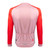 Men's Varsity Long Sleeve Bike Jersey|red|back