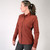 Women's Hybrid Trail Button Up on model front shirt buttoned